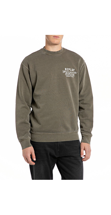 バックプリントガーメントダイ コットンフリース